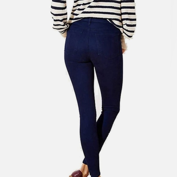 NWT Loft dark was slim pockets leggings size 28/6P - Picture 2 of 10